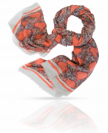 Палантин Унисекс W70.TW4-SK114/ROSE